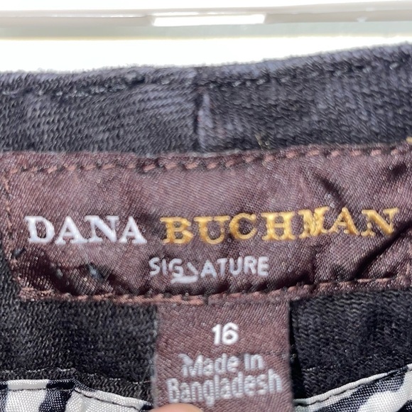 Dana Buchman Signature Bootcut Jeans Black Denim Mid Rise - Picture 6 of 6